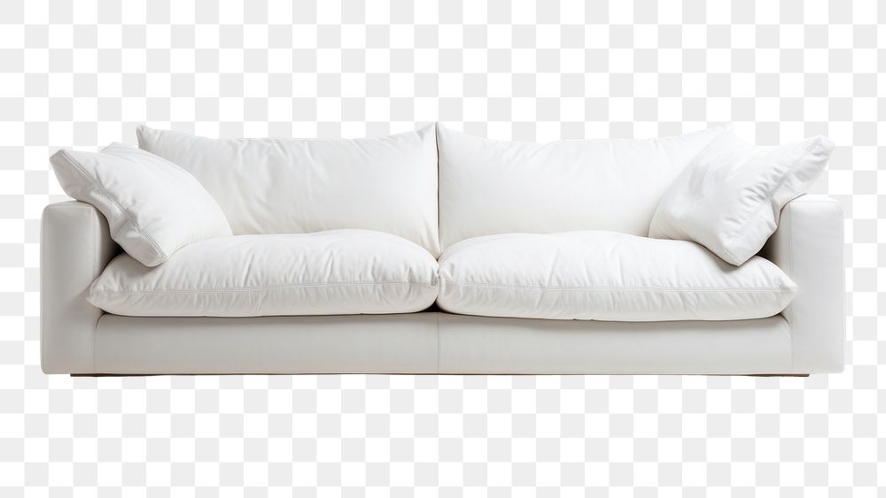 PNG Furniture cushion pillow white. AI generated Image by rawpixel.