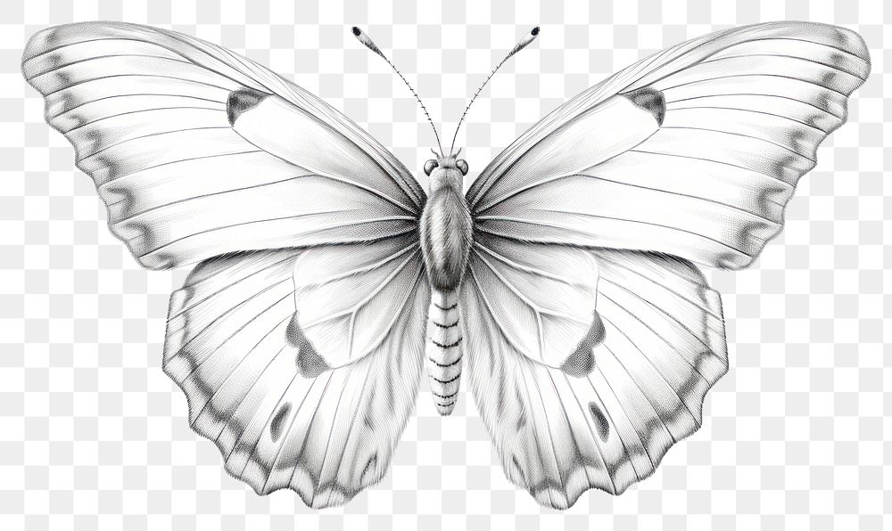 PNG Butterfly drawing animal insect. 