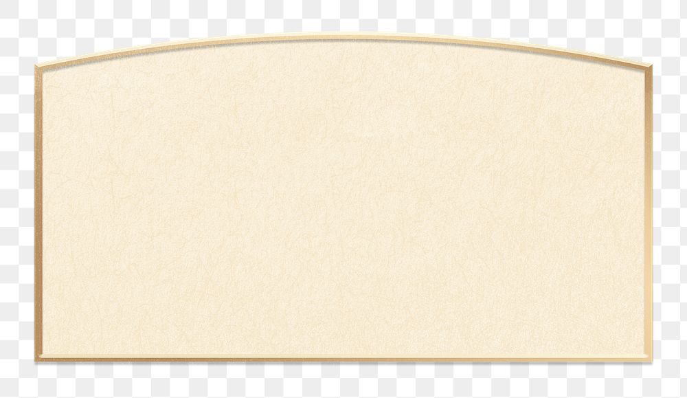 PNG aesthetic rectangle frame, transparent background