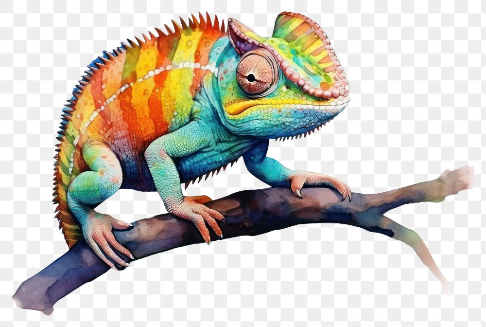 PNG Chameleon reptile animal iguana. 
