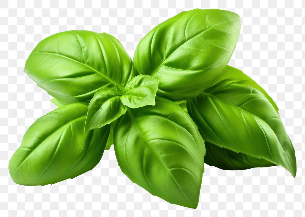 PNG Vegetable basil plant herbs transparent background