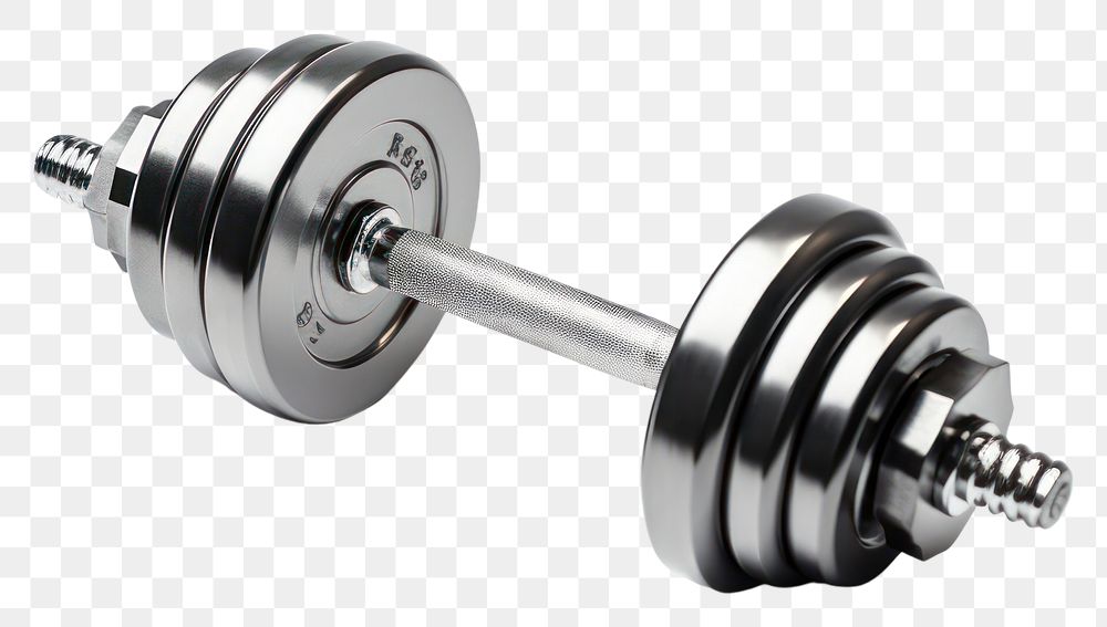PNG Dumbbell sports gym transparent background. AI generated Image by rawpixel.