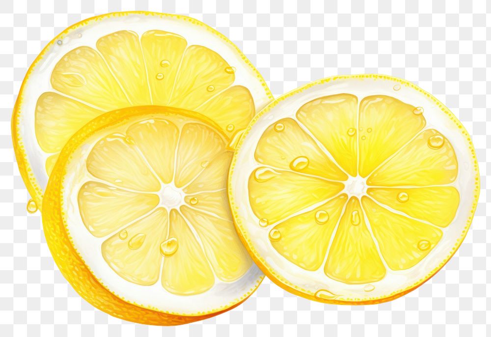 PNG Lemon grapefruit slice plant transparent background