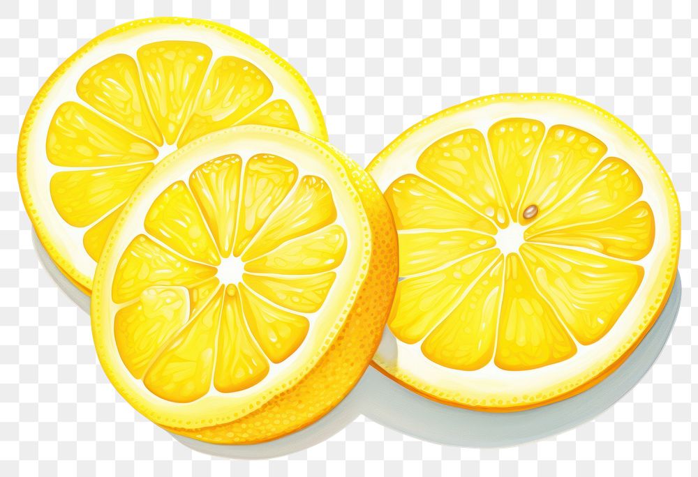 PNG Lemon grapefruit slice plant transparent background