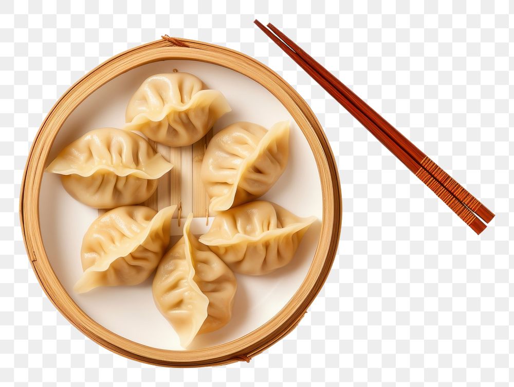 PNG Chopsticks dumpling food xiaolongbao. AI generated Image by rawpixel.