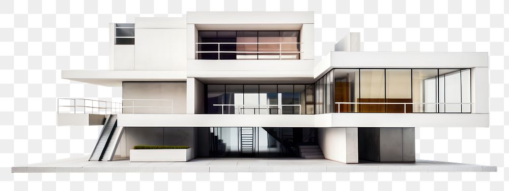 PNG Architecture building house white background. AI generated Image by rawpixel.