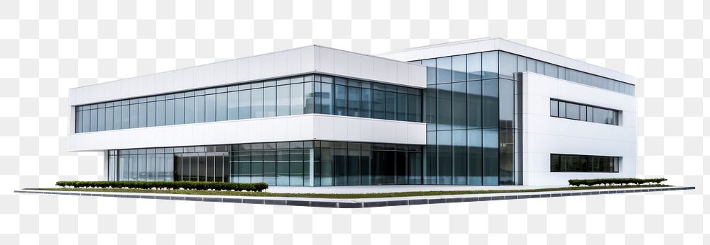 PNG Architecture building white background headquarters. AI generated Image by rawpixel.