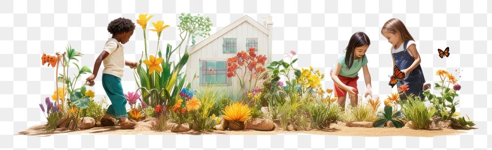 PNG Outdoors flower nature garden transparent background