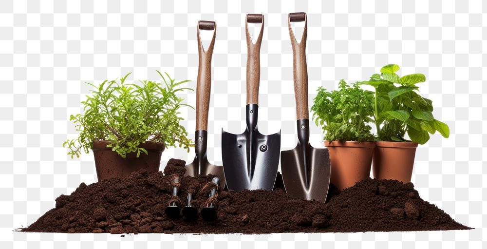 PNG Garden tool outdoors plant transparent background