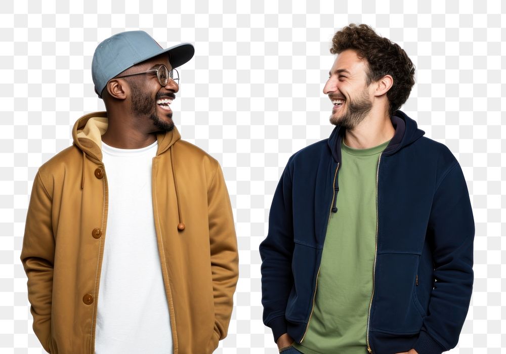 PNG Sweatshirt laughing jacket smile. AI generated Image by rawpixel.