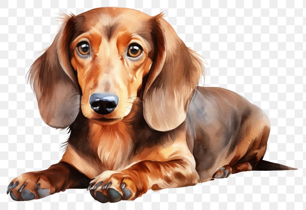 PNG Dog dachshund animal mammal. 