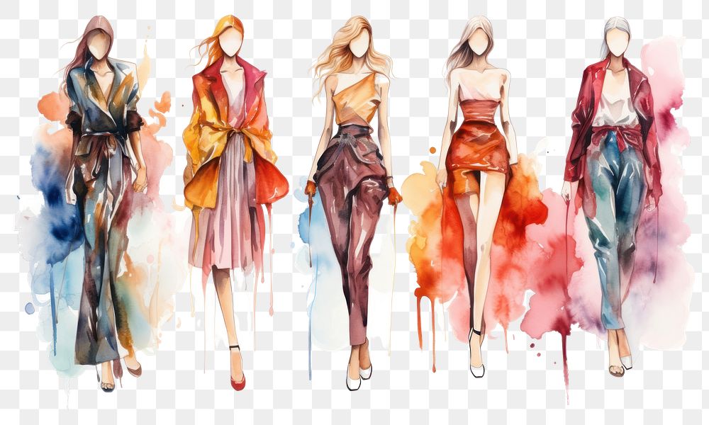 PNG Fashion adult dress art. AI generated Image by rawpixel.