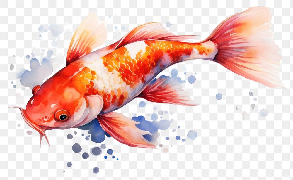 PNG Animal fish carp koi.