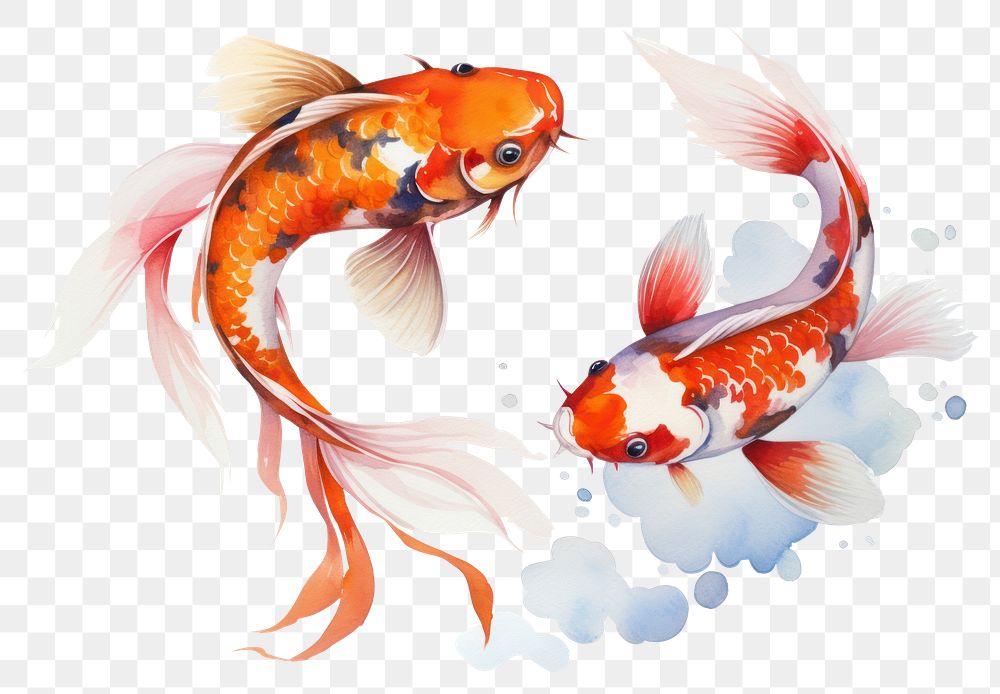 PNG Goldfish animal carp koi.