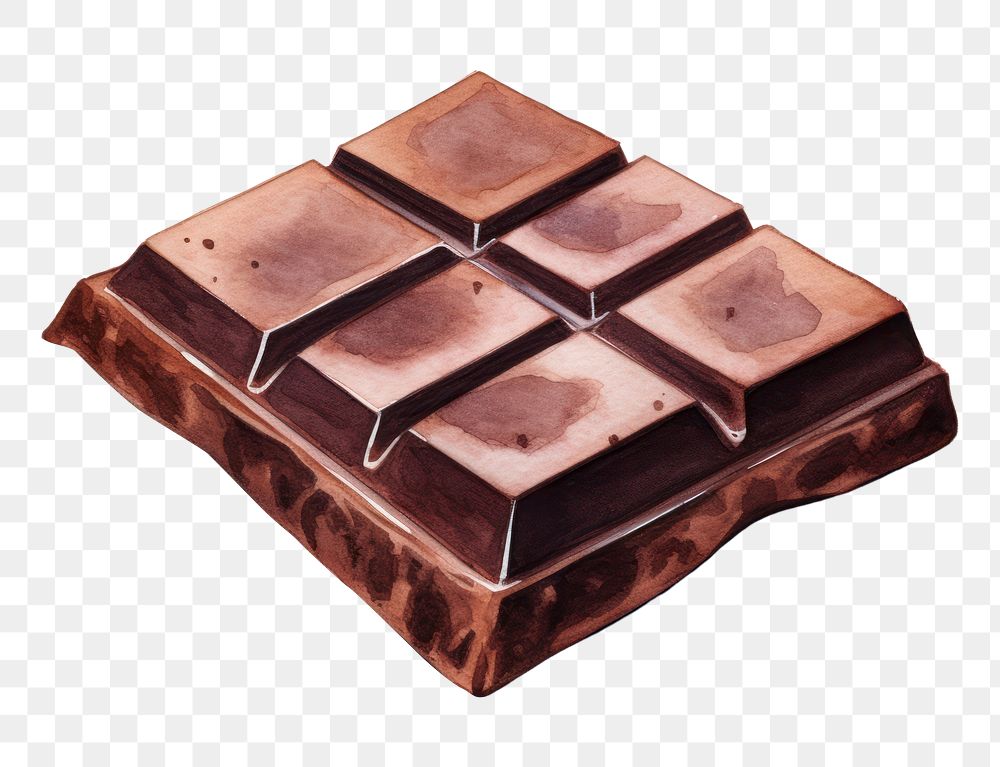 PNG Chocolate dessert food confectionery. AI generated Image by rawpixel.