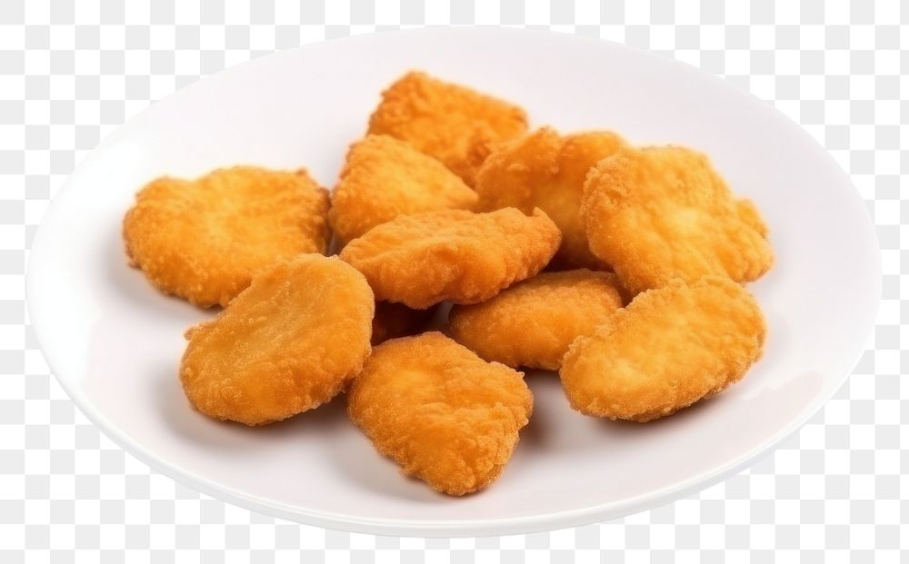 PNG Fritters plate food croquette. AI generated Image by rawpixel.
