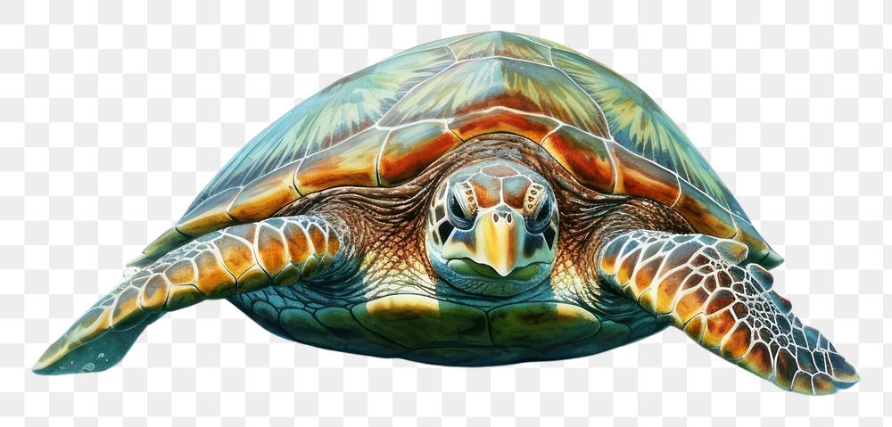 PNG Reptile animal turtle sea. AI generated Image by rawpixel.