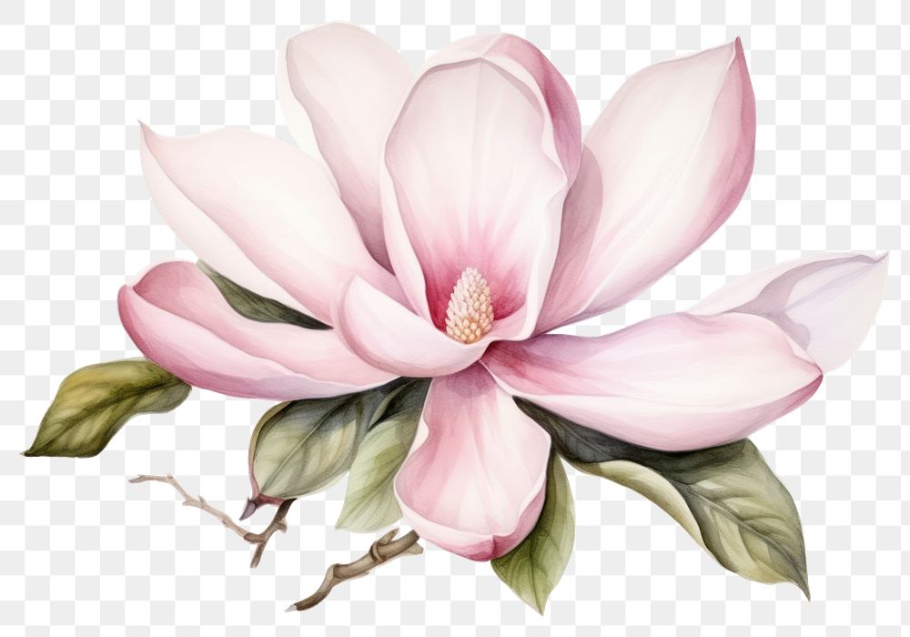 PNG Blossom flower magnolia petal