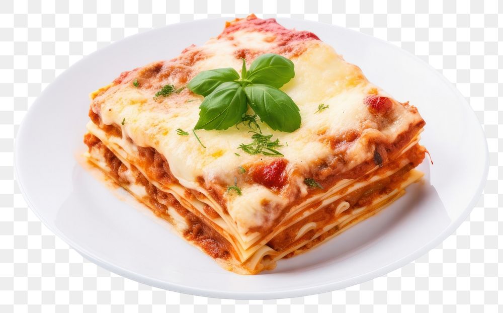 PNG Lasagna pasta food spaghetti. AI generated Image by rawpixel.