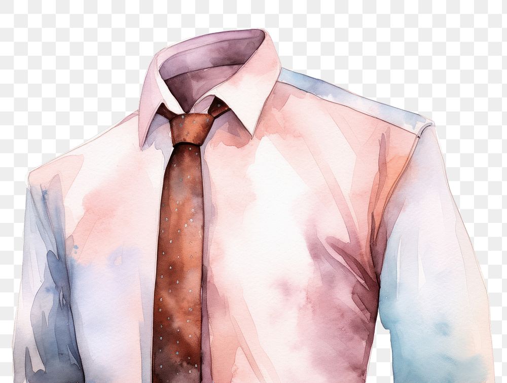 PNG Necktie shirt accessories coathanger. AI generated Image by rawpixel.