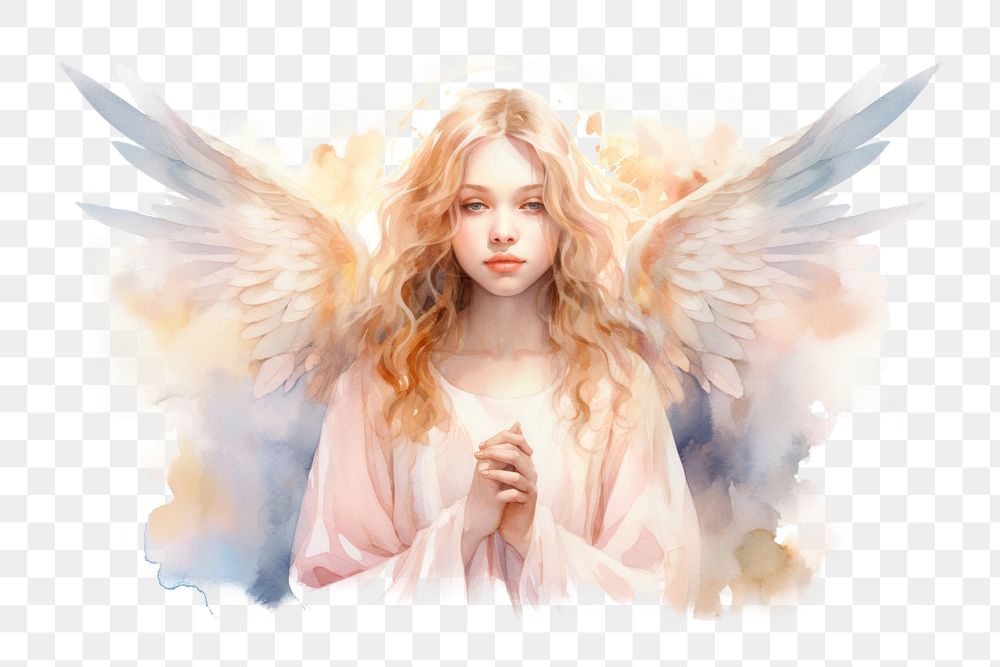PNG Angel representation spirituality creativity. AI generated Image by rawpixel.