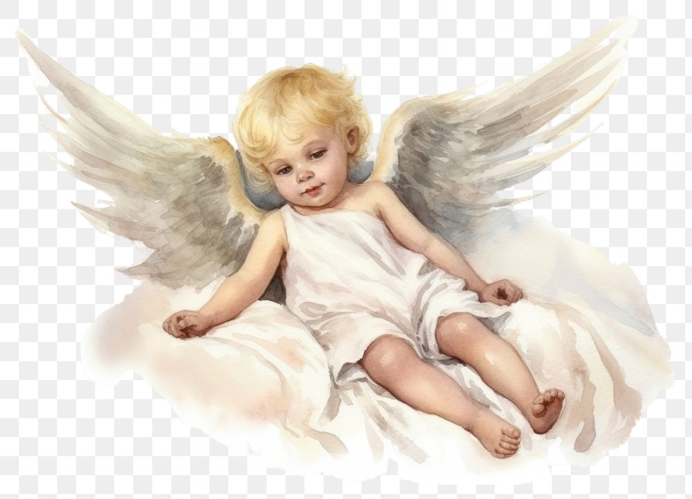 PNG Angel baby representation spirituality. AI generated Image by rawpixel.