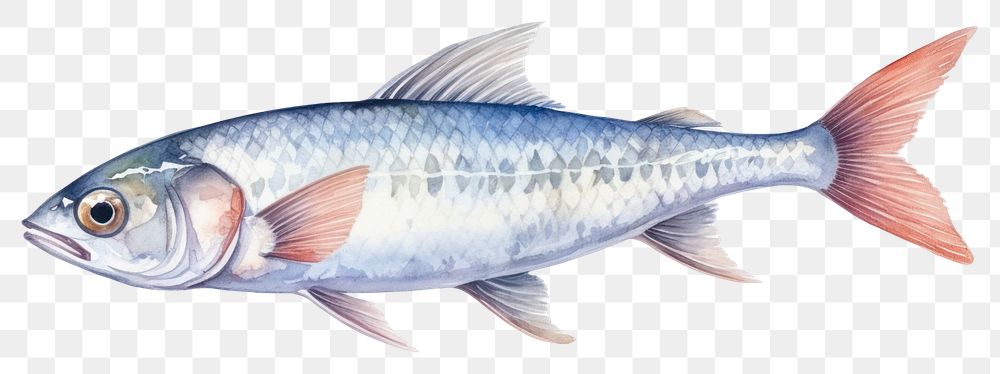 PNG Fish seafood sardine animal. AI generated Image by rawpixel.