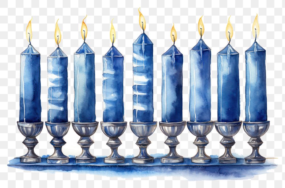 PNG Candle hanukkah hanukkah menorah spirituality. 