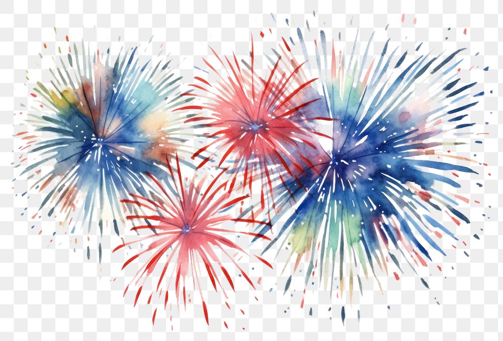 PNG Fireworks backgrounds paper celebration.
