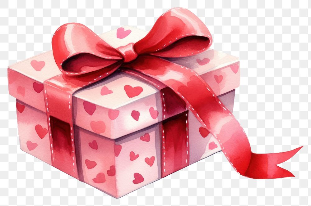 PNG Gift box valentine's day celebration. AI generated Image by rawpixel.