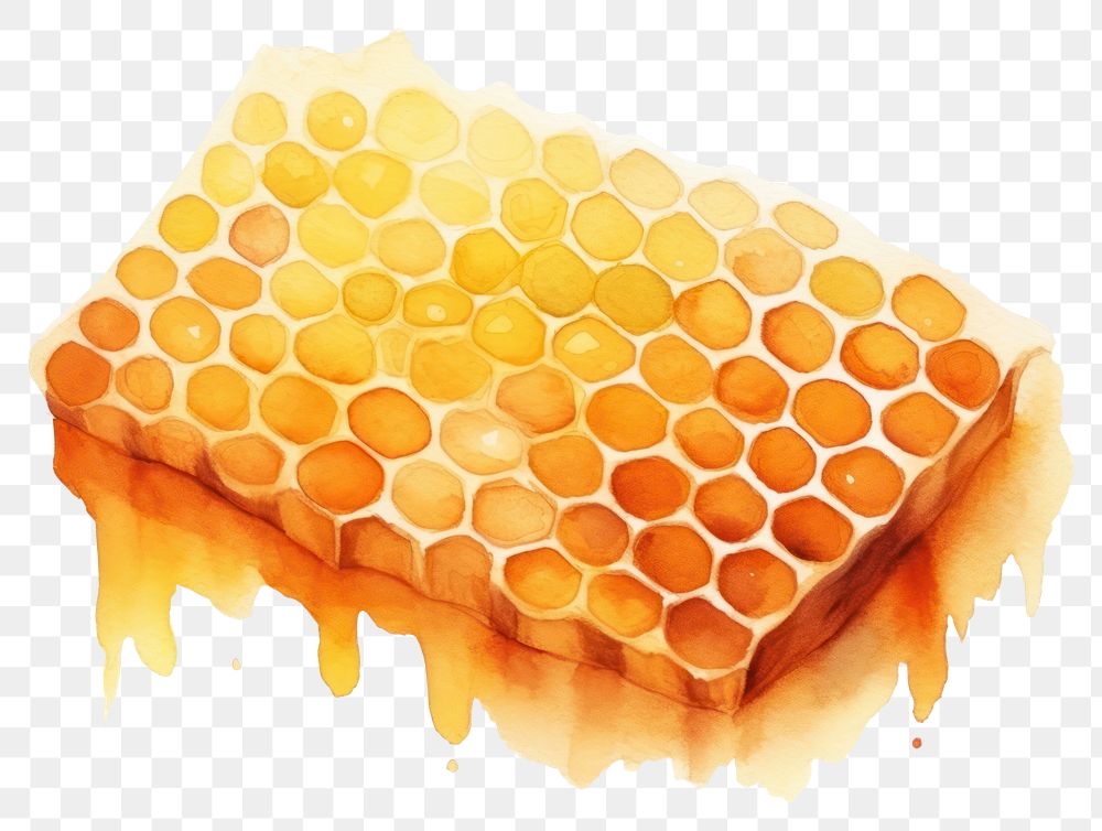 PNG Honeycomb food apiculture freshness. 