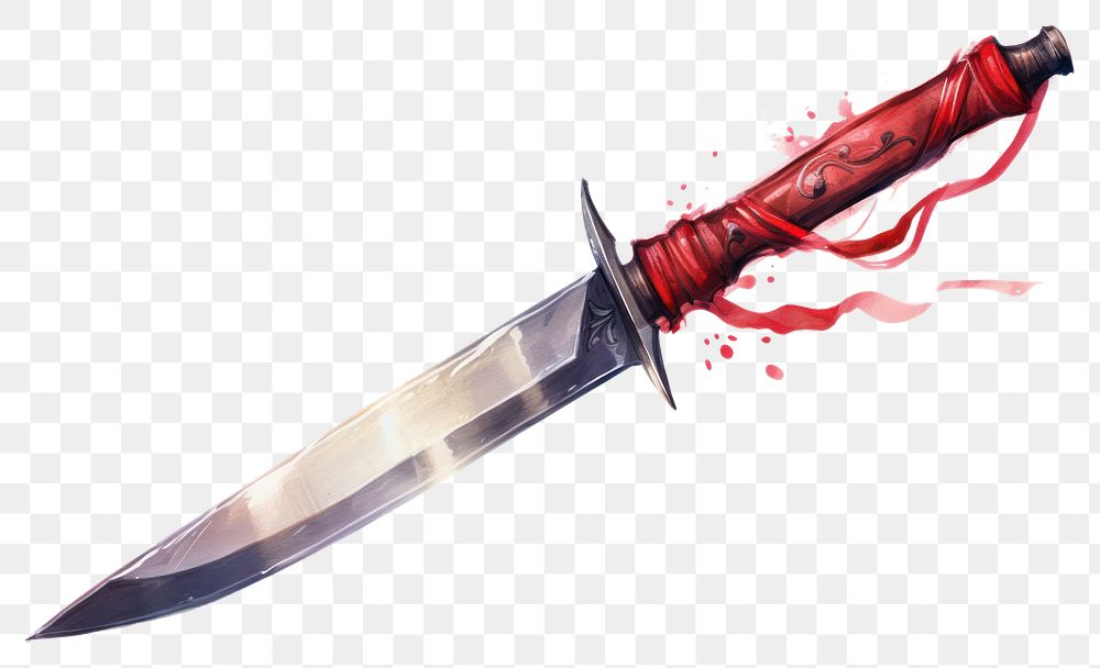 PNG Knife weapon dagger blade. AI generated Image by rawpixel.