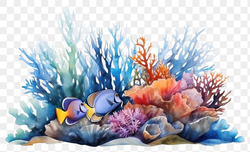 PNG Fish underwater outdoors aquarium. AI generated Image by rawpixel.