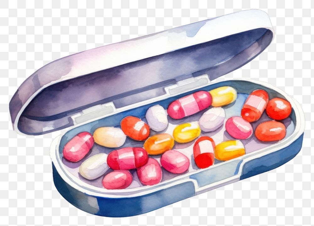 PNG Pill medication container freshness. AI generated Image by rawpixel.