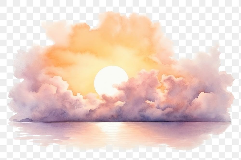 PNG Outdoors nature cloud moon. AI generated Image by rawpixel.