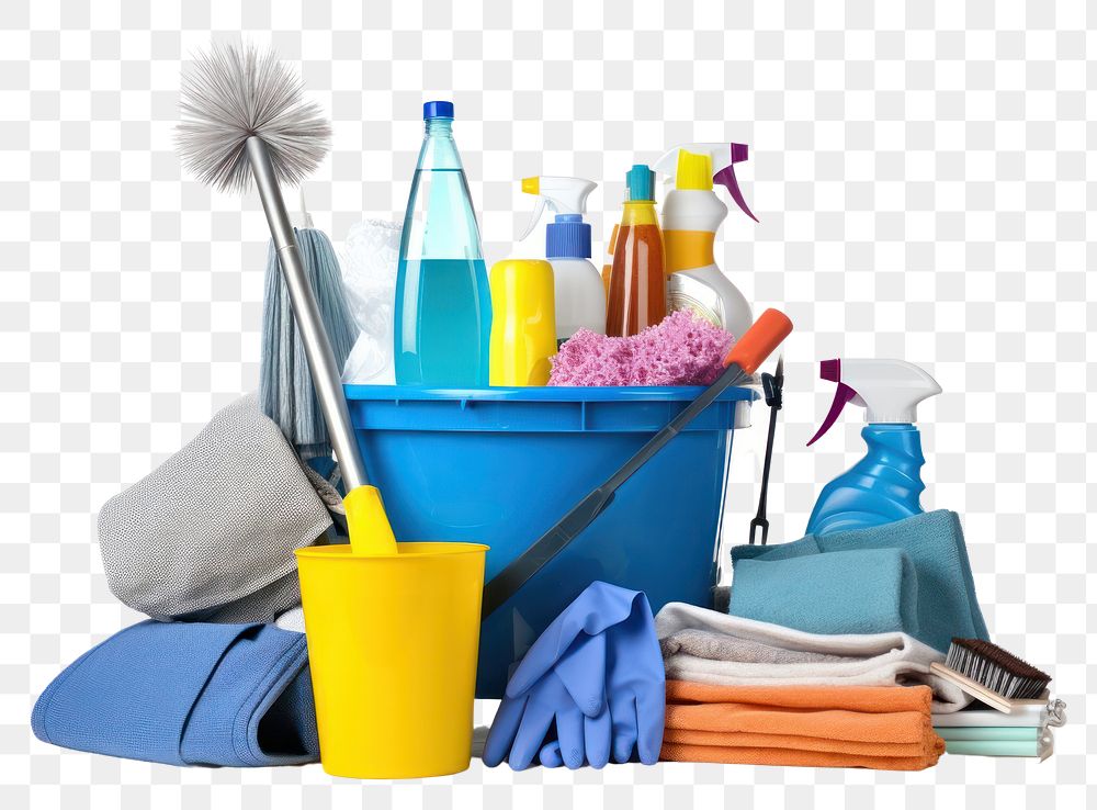 PNG Cleaning bucket container housework. AI generated Image by rawpixel.