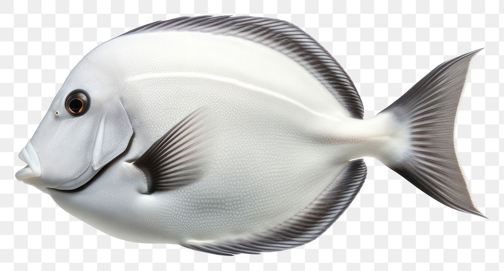 PNG Animal fish pomacanthidae surgeonfish. AI generated Image by rawpixel.