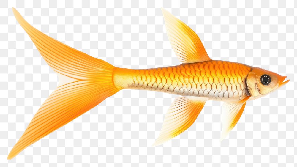 PNG Goldfish animal wildlife aquarium. AI generated Image by rawpixel.