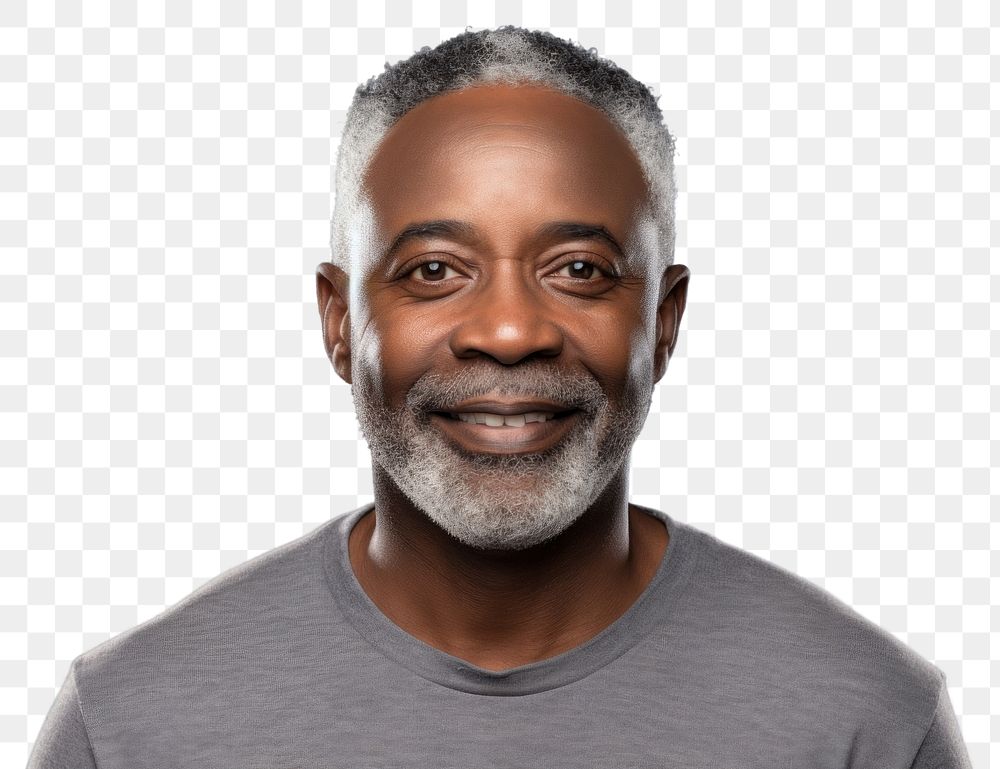 PNG Portrait smiling adult beard. AI generated Image by rawpixel.
