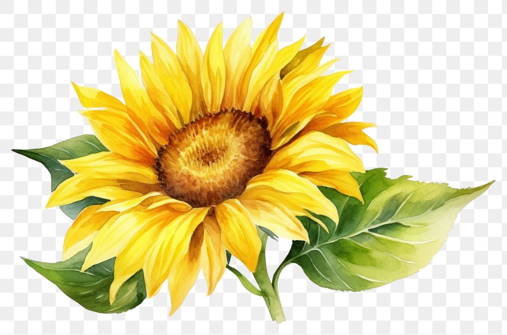 PNG Sunflower plant inflorescence creativity. | Free PNG - rawpixel