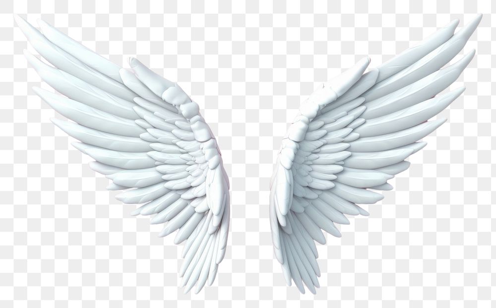 PNG Angel wing bird archangel. AI generated Image by rawpixel.