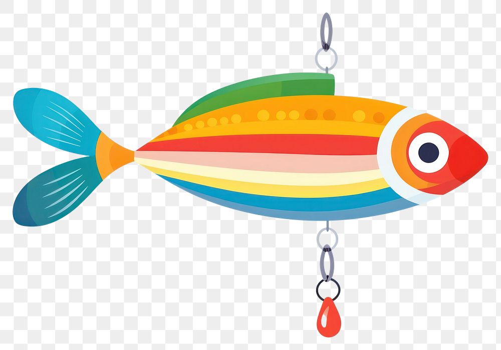 PNG Fish fishing animal transparent background. AI generated Image by rawpixel.