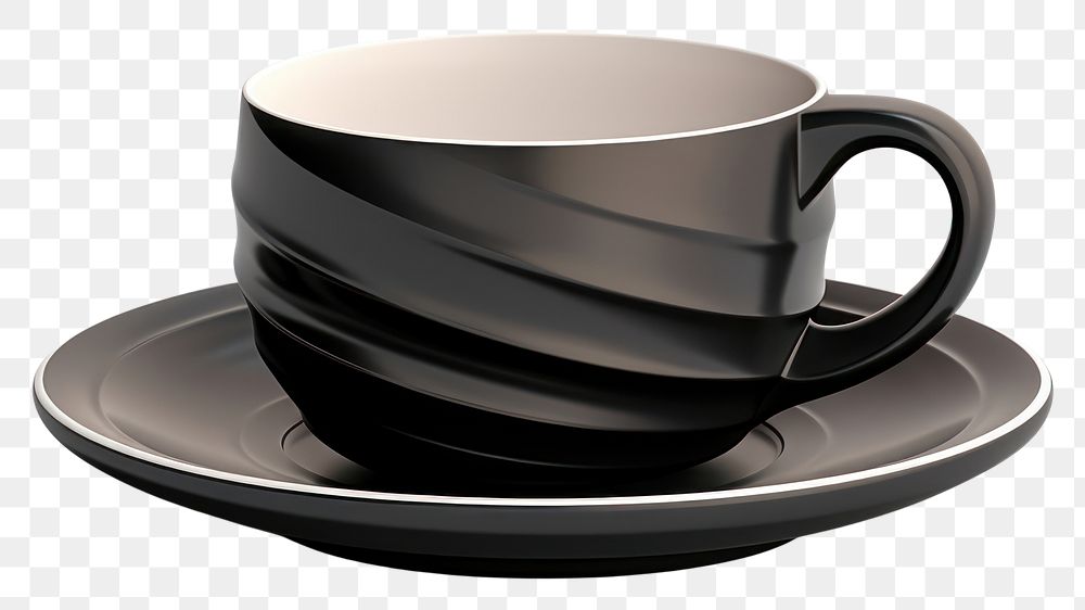 PNG Mug saucer coffee drink. AI generated Image by rawpixel.