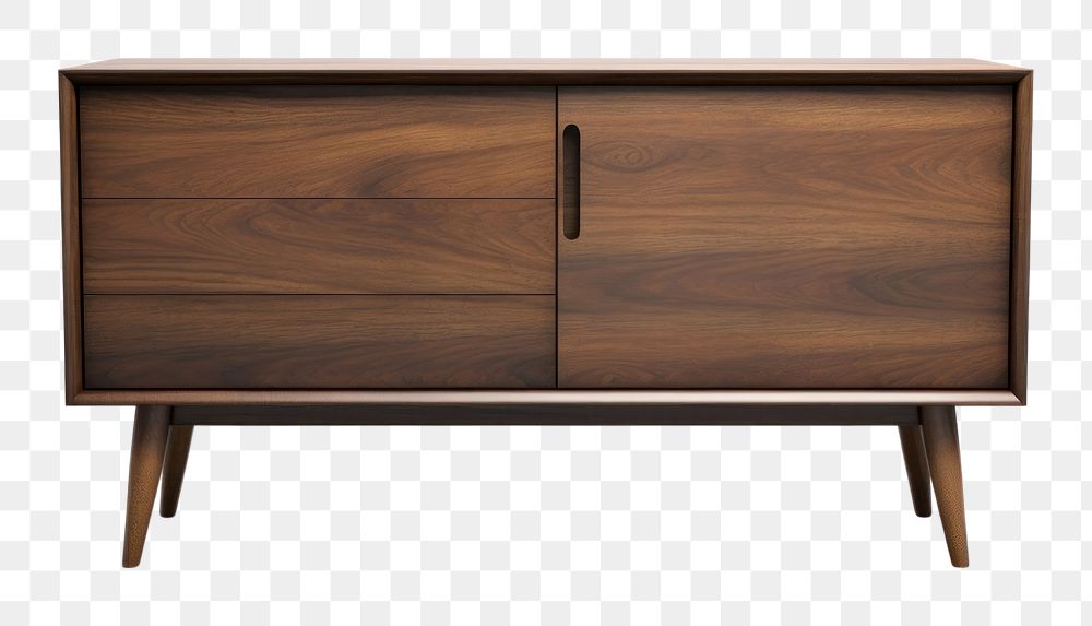 PNG Sideboard furniture drawer wood. AI generated Image by rawpixel.