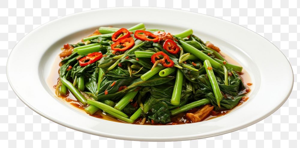PNG Food dish vegetable spinach. AI generated Image by rawpixel.