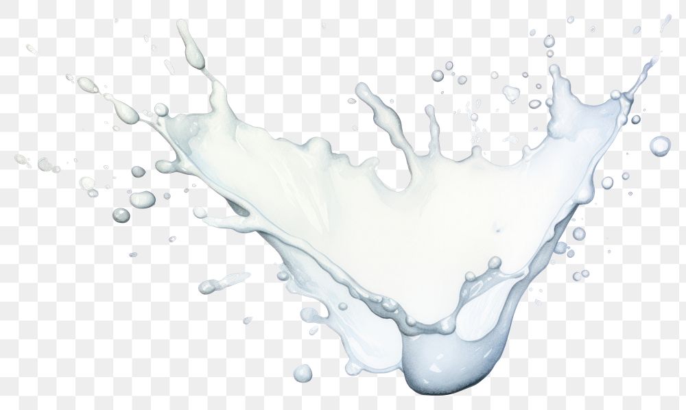 PNG Milk backgrounds refreshment splattered. AI generated Image by rawpixel.