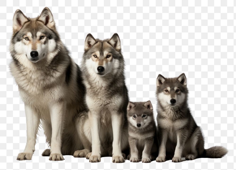 PNG Wolf animal mammal pet. AI generated Image by rawpixel.