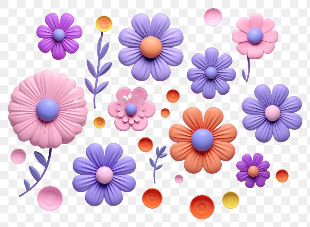 PNG Flower art backgrounds cartoon. AI generated Image by rawpixel.