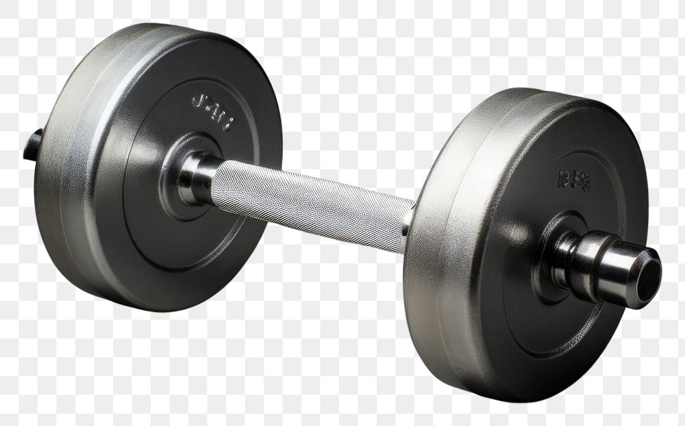 PNG Dumbbell sports gym weightlifting. AI generated Image by rawpixel.