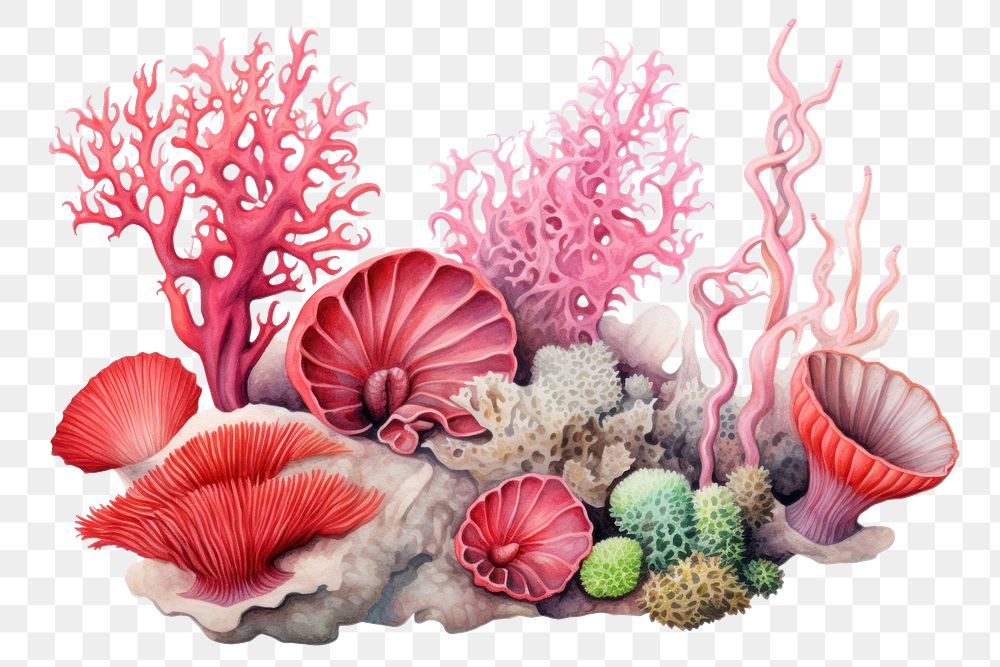 Nature sea invertebrate underwater. AI generated Image by rawpixel.